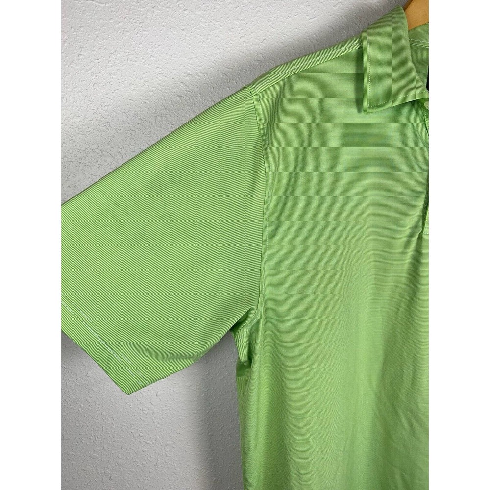 FootJoy Men's Medium Green HOHA CUP SIOUX FALLS Logo Short Sleeve Polo Shirt - Picture 4 of 9